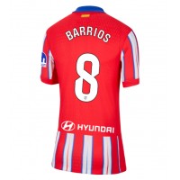 Atletico Madrid Pablo Barrios #8 Fotballklær Hjemmedrakt Dame 2024-25 Kortermet